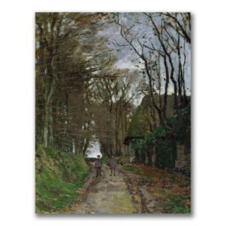 Trademark Fine Art 24 in. x 32 in. Path in Normandy Canvas Art BL0617 C2432GG