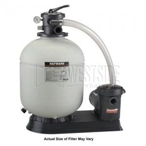 Hayward S180T92S Pro Series Top Mount Sand Filter System w/ 1 HP Pump   35 GPM, 1.75 Sq. Ft.