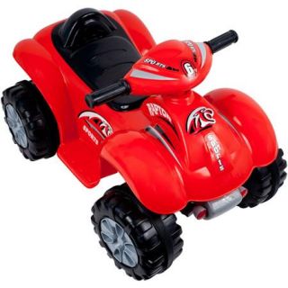 Rockin' Rollers Rally Racer Battery Powered 4 x 4 ATV Ride On, Red