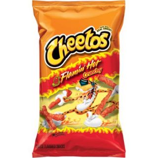 Cheetos Flamin' Hot Crunchy Cheese Flavored Snacks, 8.5 oz