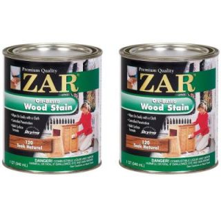 UGL 120 1 qt. Teak Natural Wood Stain (2 Pack) 209080