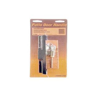 PrimeLine Sliding Glass Door Pull with Locking Unit