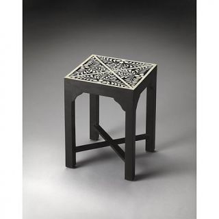 Butler Specialty Gianna Bone Inlay Bunching Table   Black   7593100