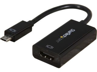 StarTech MHD2HDF11 Samsung Galaxy MHL Adapter Converter   11 Pin Micro USB to HDMI