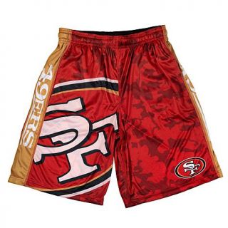 Officially Licensed NFL Big Logo Thematic Short   49ers   7763946