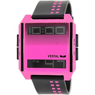 Vestal Womens Digichord DIG025 Black Plastic Quartz Watch with