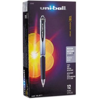 Uni ball Signo Gel RT Roller Ball Retractable Gel Pen, Medium, Dozen