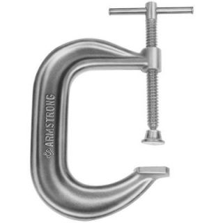 Armstrong 6 in. Black Square Throat Pattern C Clamp 78 306