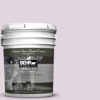 BEHR Premium Plus Ultra 5 gal. #S110 1 Secret Scent Semi Gloss Enamel Interior Paint 375005
