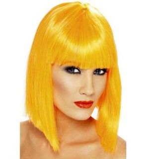 Wig Neon Orange Glam