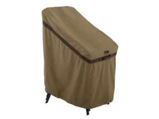Classic Accessories 55 207 012401 EC Hickory Stackable Chair Cover, Tan