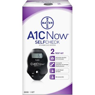 Bayer A1CNow SelfCheck At Home A1C System, 2 Test Kit