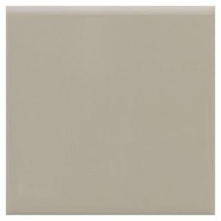 Daltile Semi Gloss Architectural Gray 4 1/4 in. x 4 1/4 in. Ceramic Bullnose Wall Tile 0109S44491P1