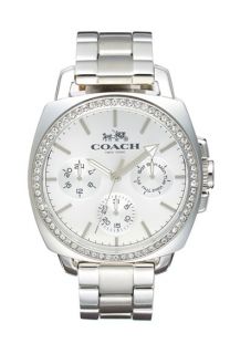 COACH Boyfriend Crystal Bezel Bracelet Watch, 40mm