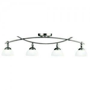 Kichler 42164AP Rail Lighting, Soft Contemporary/Casual Lifestyle Fixed 4 Light Halogen   Antique Pewter (Open Box Item)