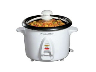 Proctor Silex 37534Y White 8 Cups Rice Cooker