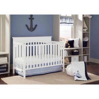 Graco Lauren 4 in 1 Convertible Fixed Side Classic Crib, Choose Your Finish