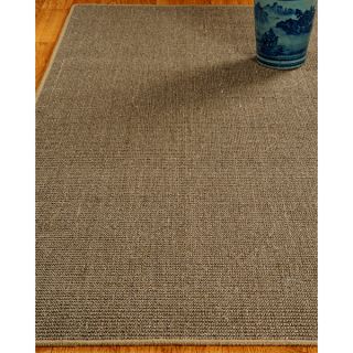 Hand crafted Empress Sisal Brown Rug (6x9)   Shopping