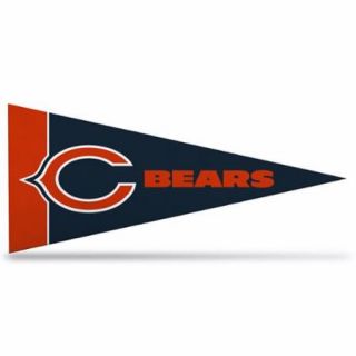 Chicago Bears Official NFL 10 inch x 4 inch 8 Piece Mini Pennant Set by Rico Industries