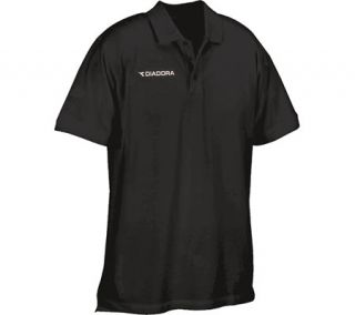 Mens Diadora Polo II   Black