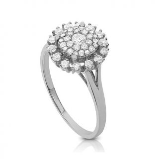 Diamond Couture 14K Gold .5ct Diamond Round Burst Ring   8032030