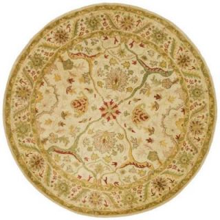 Safavieh Antiquity Ivory 3 ft. 6 in. x 3 ft. 6 in. Round Area Rug AT14A 4R