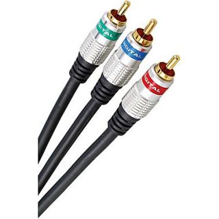 AXIS 50 RCA Digital Component Video Cable, Black