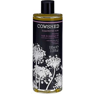 COWSHED   Knackered Cow relaxing bath and body oil 100ml