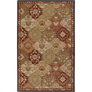 Home Collection Caesar Red Rug   7'6" x 9'6"   6764260