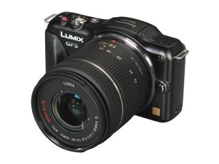 Panasonic LUMIX DMC GF5K Black 12.1 MP 3.0" 920K Touch LCD Digital Interchangeable Lens System Camera w/ 14 42mm Lens