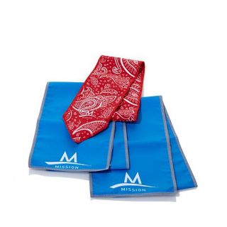 MISSION™ EnduraCool™ Instant Cooling Towels and Scarf 3 piece Set b   7663696