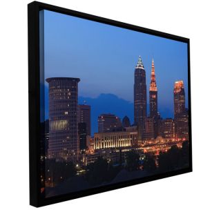 Cody York Cleveland 17 Floater framed Gallery wrapped Canvas