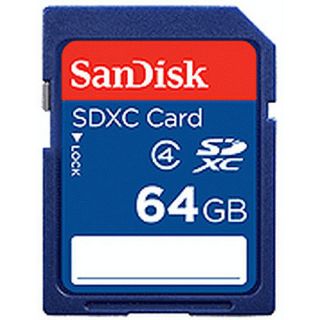 SanDisk 64GB Secure Digital SDHC Memory Card