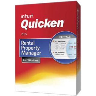 Intuit Quicken Rental Property Manager 2015  0424256