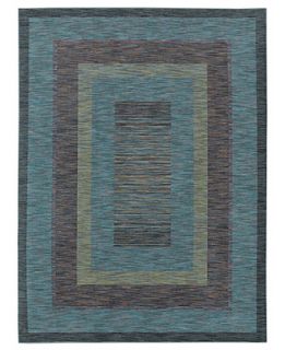 Shaw Living Area Rug, American Abstracts Collection 21400 Monza Blue 7
