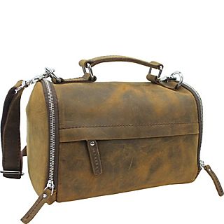 Vagabond Traveler 11 Mini Leather Duffle Handbag
