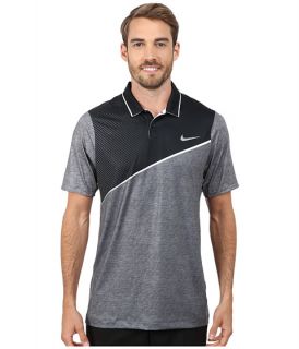 Nike Golf Momentum 26 Polo Black White Silver