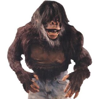 Chimp Adult Halloween Shirt Costume  One Size