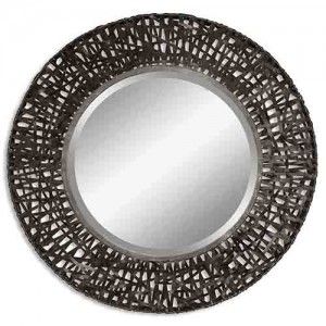 Uttermost 11587 B Alita Woven Metal Mirror