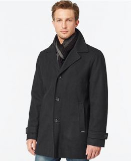 Calvin Klein Melton Wool Blend Coat   Coats & Jackets   Men