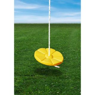 Gorilla Playsets Yellow Disc Swing with Rope
