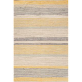 JaipurLiving Andy Hand Loomed Yellow/Gray Area Rug