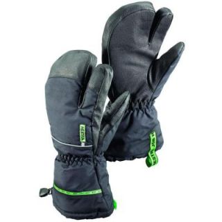Hestra JOB GTX Pro 3 Finger Size 10 X Large Cold Weather Insulated 3 Finger Glove Gore Tex Membrane in Black 74622 10