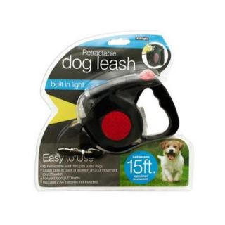 Bulk Buys OD995 4 Retractable Dog Leash With Led Light