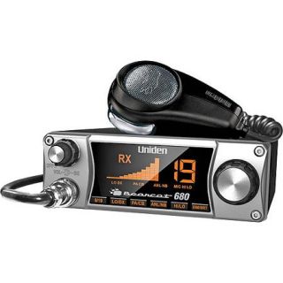 Uniden BEARCAT 680 40 Channel CB Radio with Ergonomic Pistol Grip Microphone