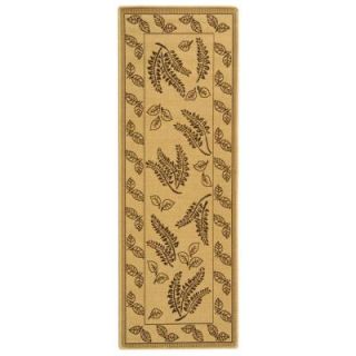 Safavieh Courtyard Natural/Brown 2 ft. 3 in. x 6 ft. 7 in. Runner CY0772 3001 27   Mobile