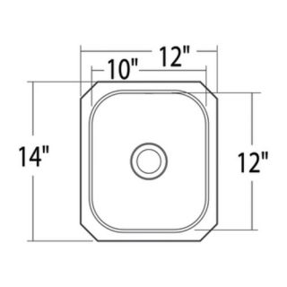 2000 Series Single Bowl Kitchen Sink