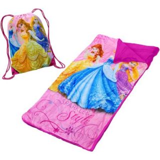 Disney Princess Slumber Set/Nap Mat with BONUS Sling Bag