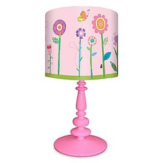 Oopsy Daisy Flower Garden Table 21 H Lamp with Drum Shade