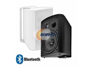 OSD Audio BTP 650 Outdoor Patio Speaker Wireless Bluetooth Pair, White